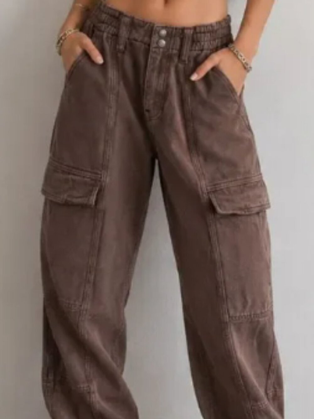 PacSun Brown Cargo Pants